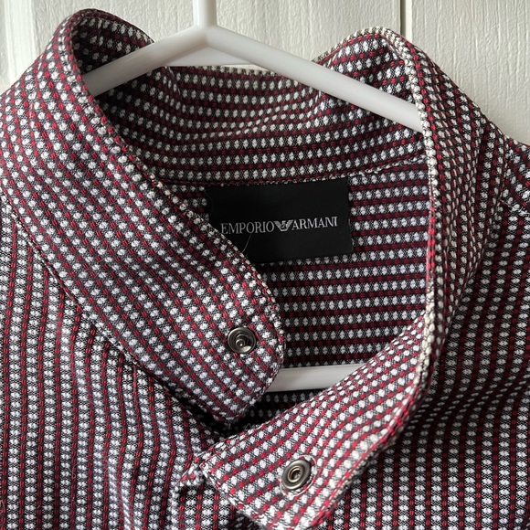 100% authentic emporio armani pattern shirt size medium men’s amazing condition​ - Picture 5 of 9